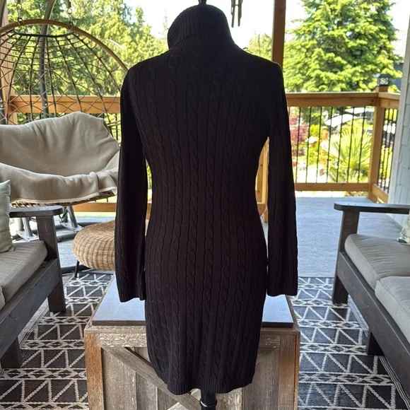 Calvin Klein | Long Sleeve Cable Knit Dress - Picture 5 of 9